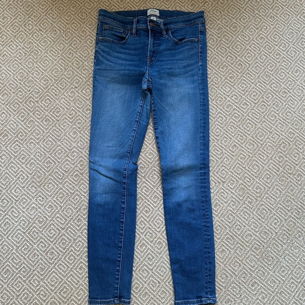 Jcrew toothpick jeans